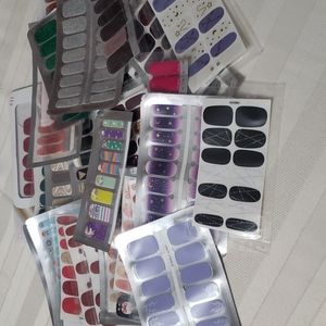 Nail Sticker Strips - Bundle of 30